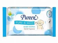 Pureen baby wipes 80pcs