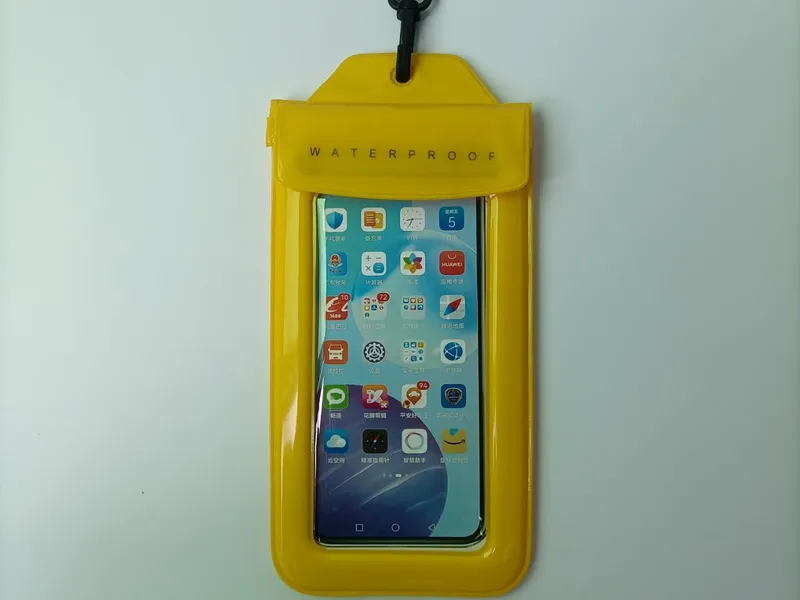 TPU-Water Proof Mobile case Yellow