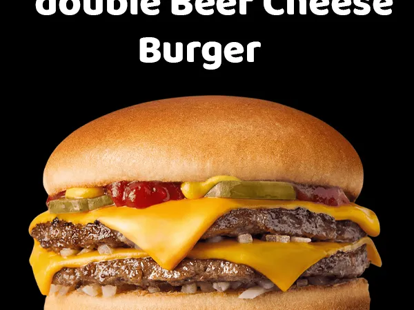 double Beef Cheese Burger