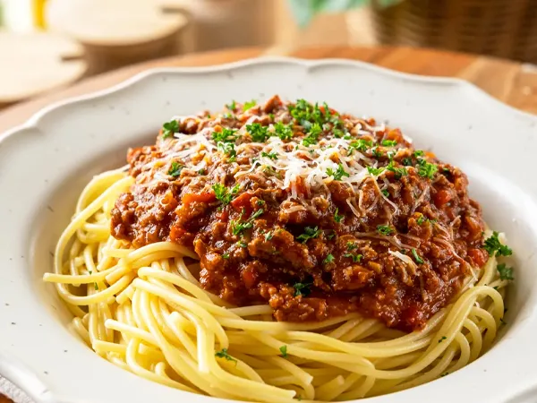 Beef Spaghetti Tomato Sauce